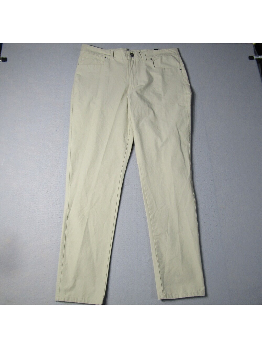 NWT VRST Limitless Canvas Slim Fit 5 Pocket Pants Men's 36 X 34 Khaki Sand